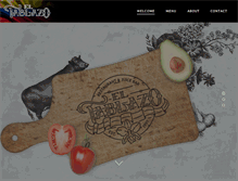 Tablet Screenshot of eltablazorestaurant.com